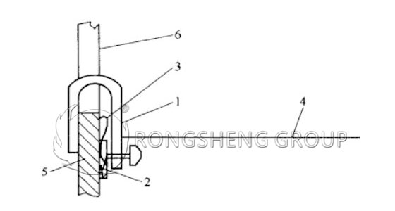 Рисунок 2 Подвесная линия внизу каменной кладки